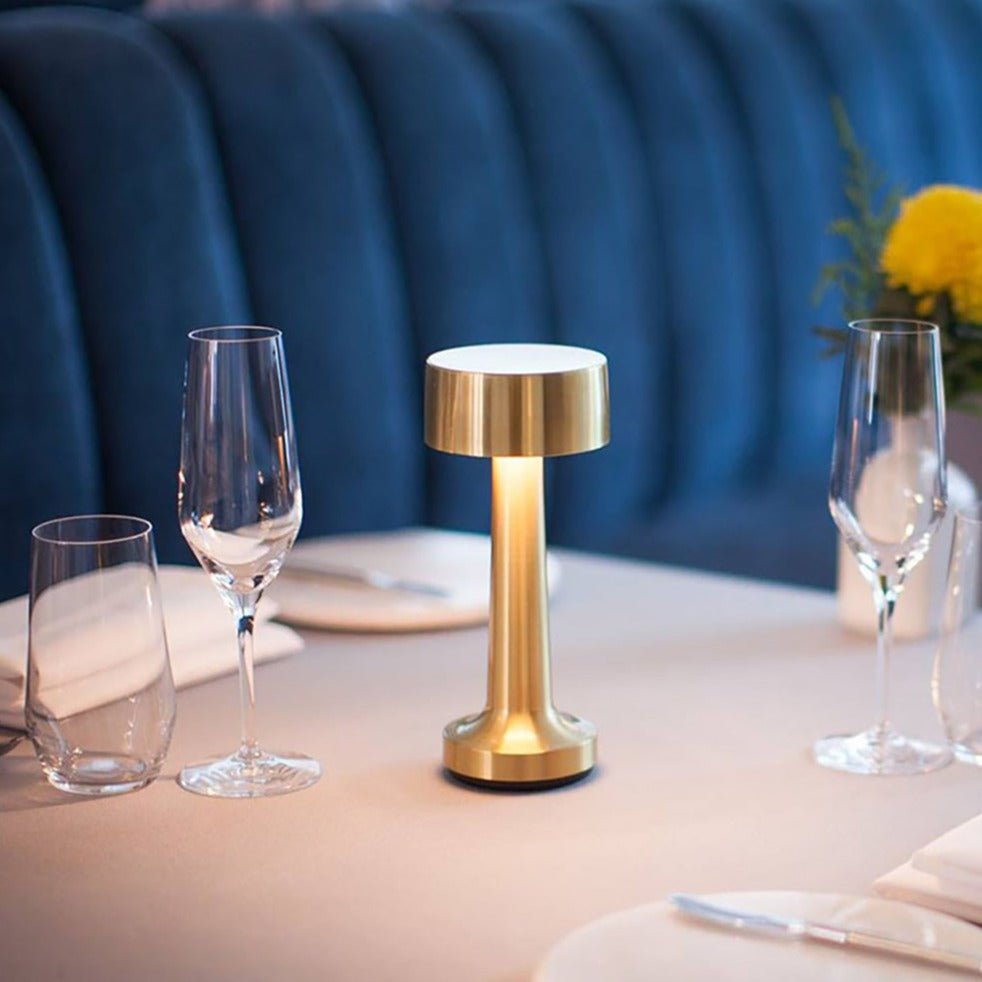 LED Table Lamp with Metal Modern Design