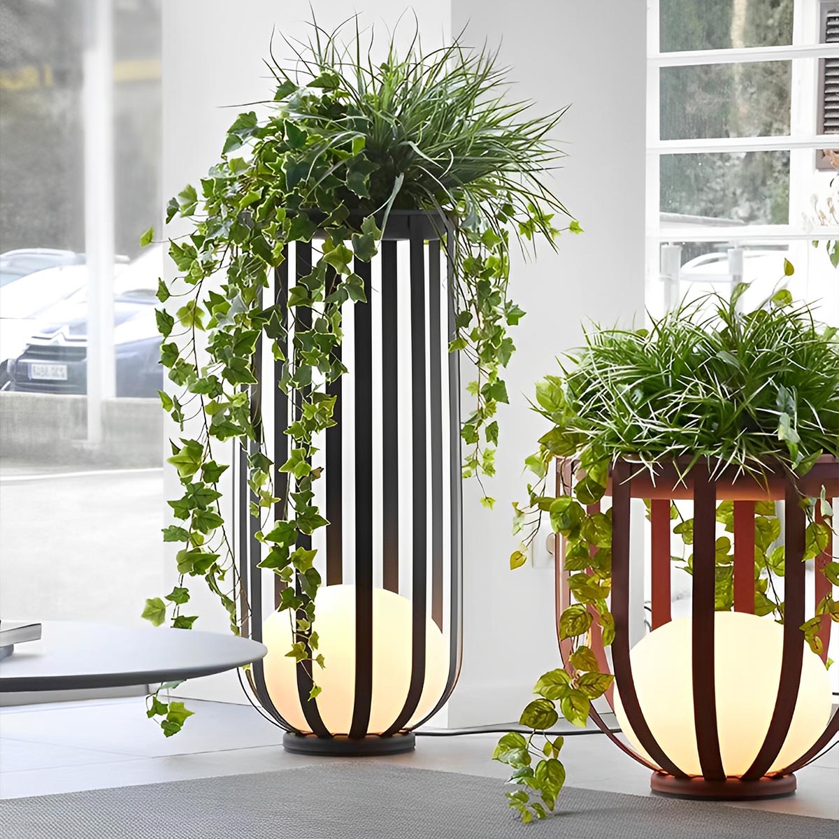 Waterproof Hollow Flower Stand Landscape Outdoor Lawn Light