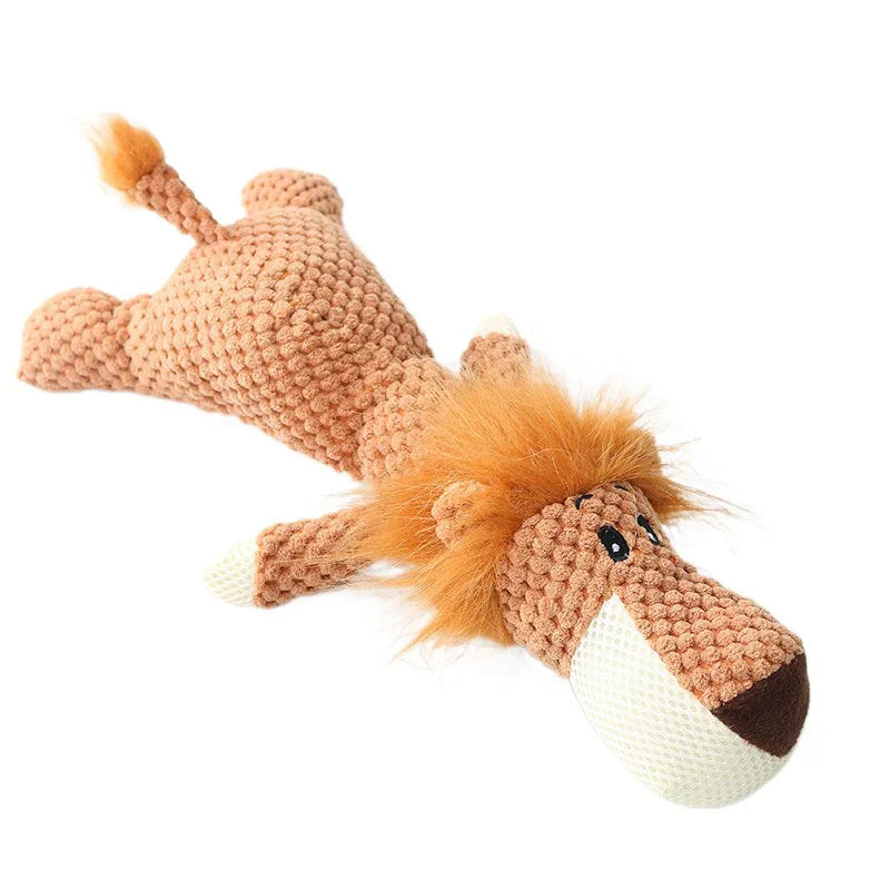 Dog Chew Toy Plush Animal Design