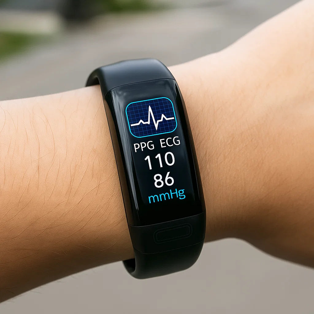 Advanced Health Monitoring Smartwatch with ECG and Blood Pressure Tracking – Waterproof Fitness Tracker for Activity and Notifications 0
