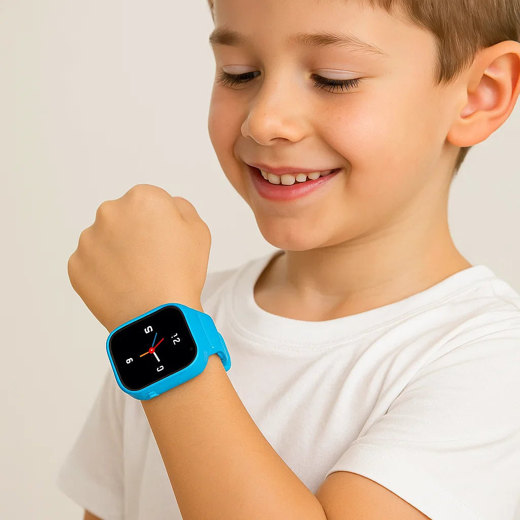 Kids GPS Tracking Smart Watch with SOS Alerts, Two-Way Calling, Durable Water-Resistant Design, Adjustable Silicone Band 6