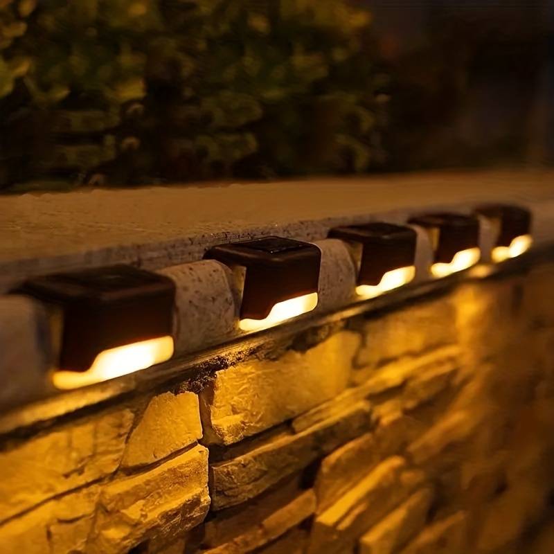 Solar LED Wall Lights Outdoor – Wireless, Waterproof Landscape Lighting for Garden and Patio, Eco-Friendly Solar-Powered Illumination 1