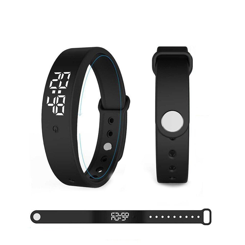 Waterproof Fitness Smartwatch with Vibration Alerts – Digital Display and Silicone Strap for Daily Tracking 6