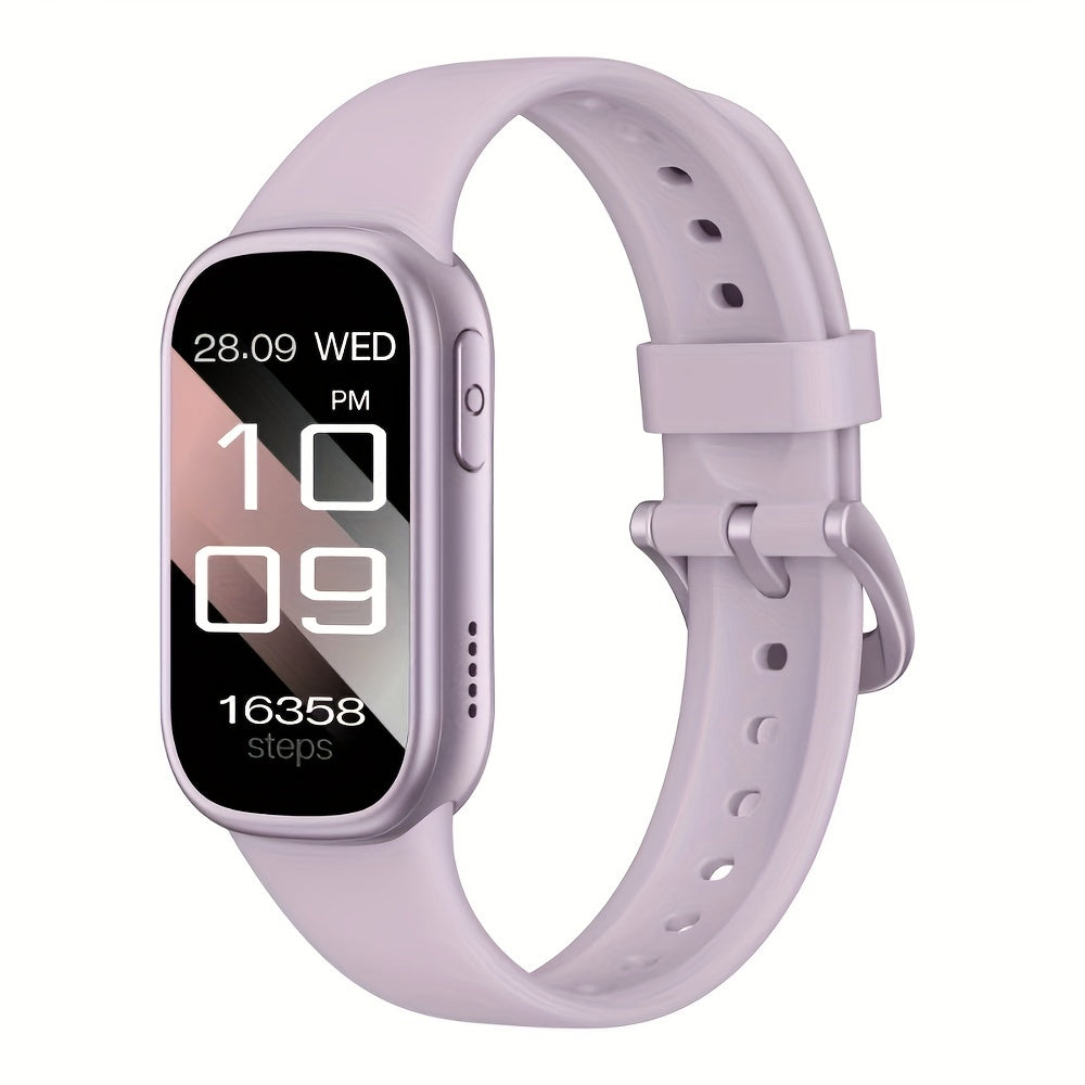 Waterproof Fitness Tracker Smart Watch with IP68 Rating, 7-Day Battery Life, and Silicone Strap for Active Lifestyles 3