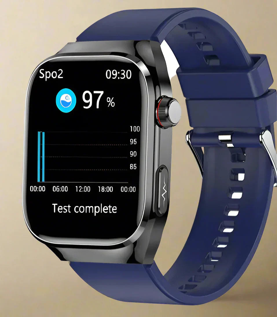 Waterproof Smartwatch with ECG Health Tracker and AMOLED Display – Real-Time Heart Rate and Multi-Health Monitoring 4