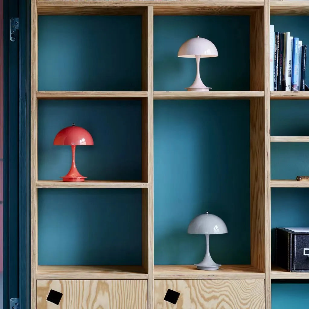 Portable Bedside Lamp with Wireless LED Lighting