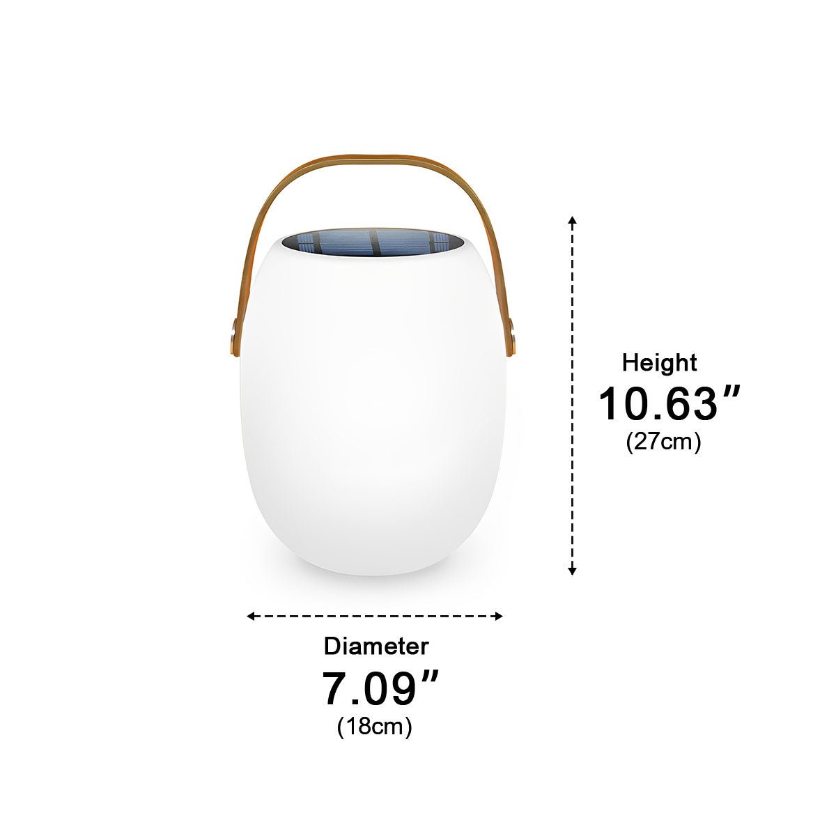 Waterproof Solar Outdoor LED Hanging Lantern Lights